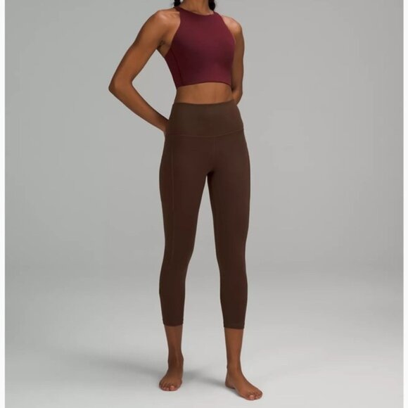 Nwt lululemon align leggings 25” with pockets Java - Picture 1 of 12
